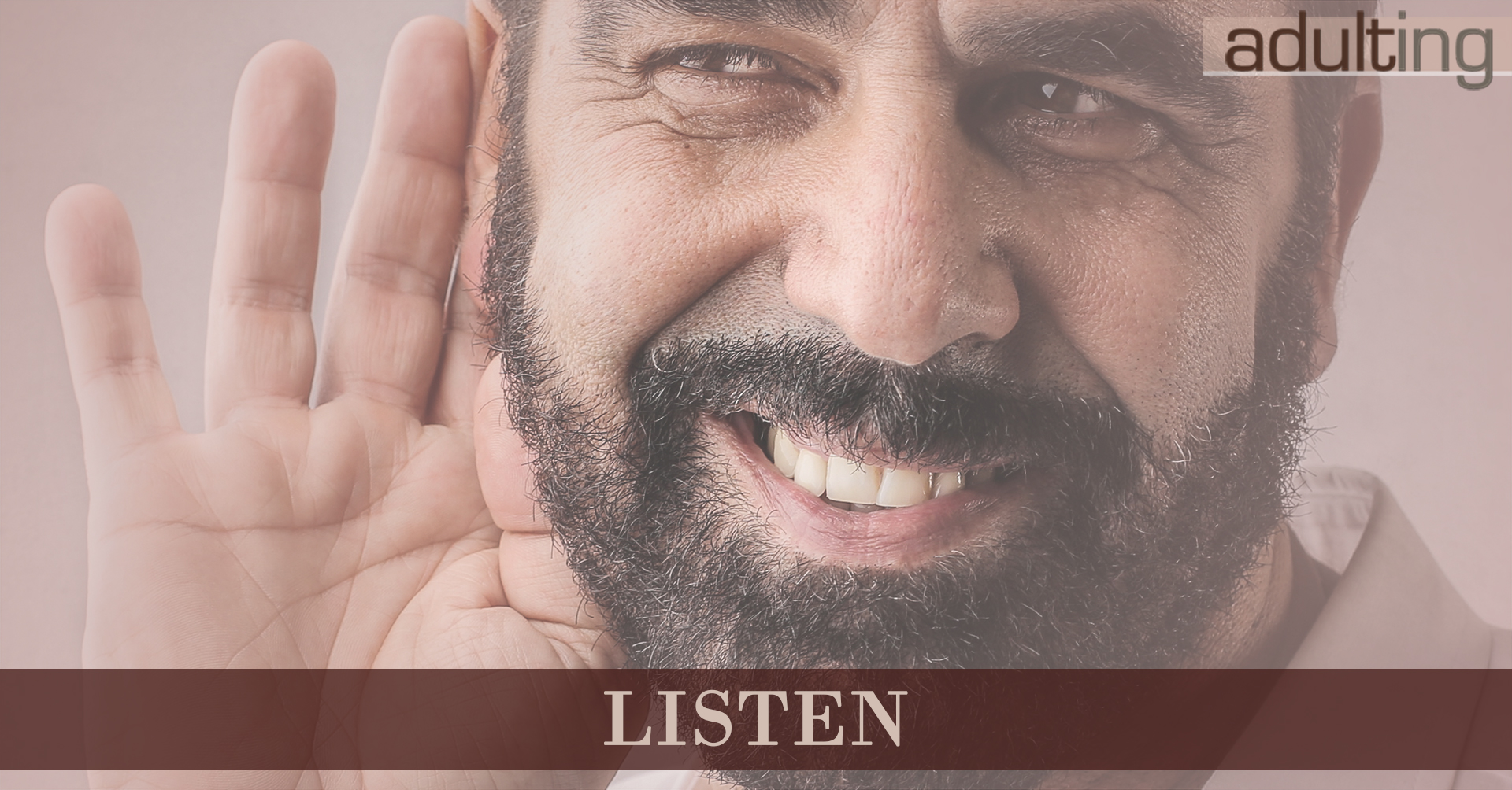 No More Textual Relations: Develop Meaningful Connections: Listen