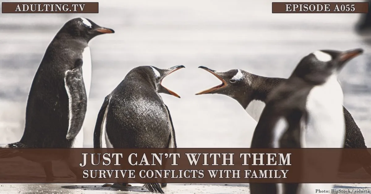 [A055] Just Can’t With Them: Survive Conflicts With Family